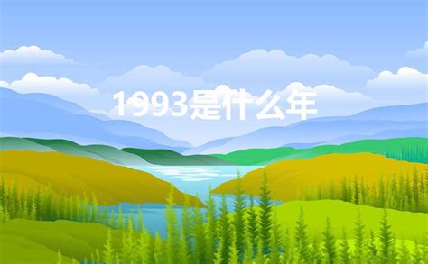 1993是什么年